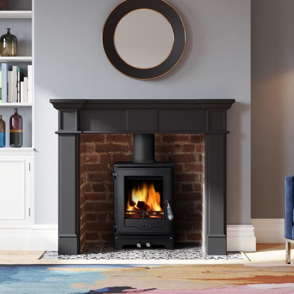 Aga Little Wenlock EC4 - Ex-Display Multi-Fuel Stove - Lifestyle Roomset Image