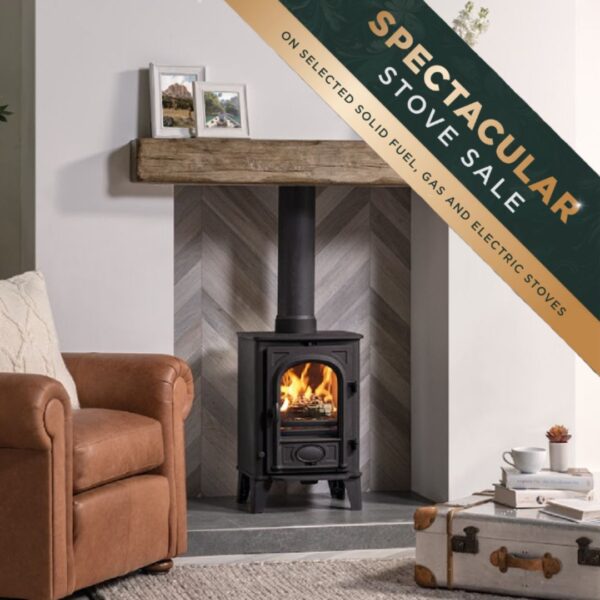 Stovax Stockton 4 Wood Burning or Multifuel Stove - Spectacular Stove Sale