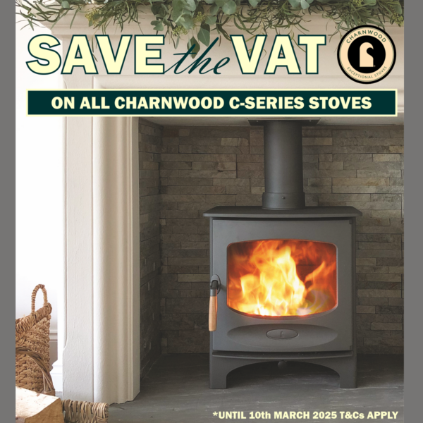 Charnwood C-Series Save the VAT Promotion - Wood-Burning and Multi Fuel Stoves