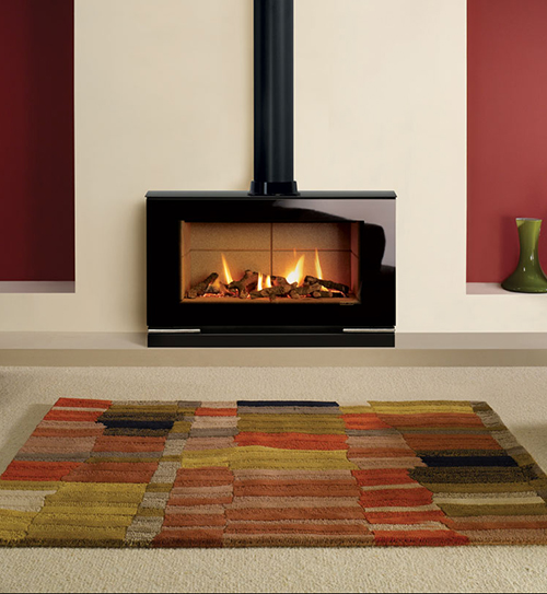 Gas and Electric Stoves inset, wall hanging and freestanding stoves
