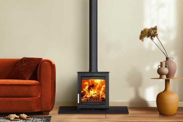 Parkray Aspect 5 Eood-Burning Stove - Landscape Lifestyle