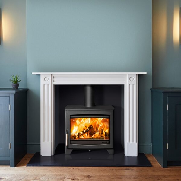 Parkray Aspect 7 Wood-Burning Stove in Fireplace