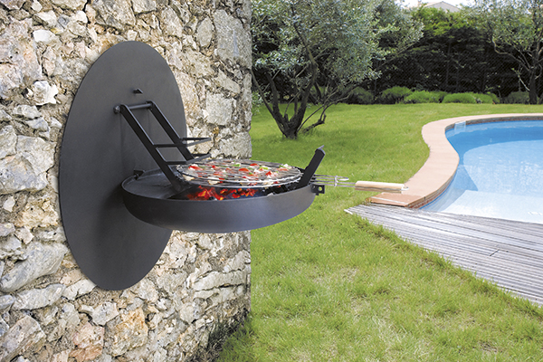 Sigmafocus Wall Mounted Outdoor BBQ