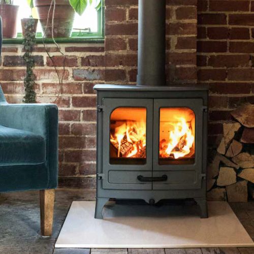 Charnwood Island 1 EcoDesign Ready Stove - Low Emission Stove