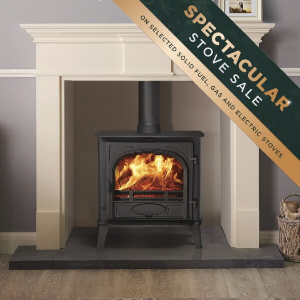 Stovax Stockton 5 Wide Multifuel Stove - Single Door - Spectacular Stove Sale