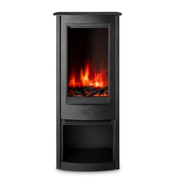 Aga Westbury Electric Stove - Orange Flame Cutout