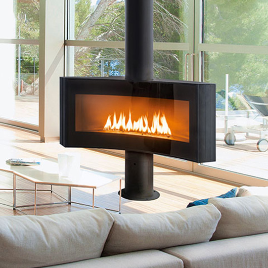 Focus Gas Fireplaces Curvifocus