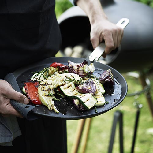 Morso_Grill plate product with handle
