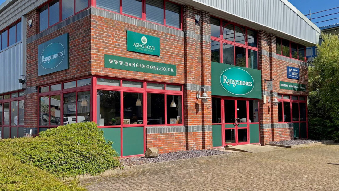 How to Find Us: External View of Our Exeter Showroom