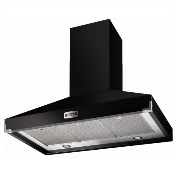 Falcon 1000 Super Extract Hood in Black - Cutout - Ex-Display Range Cooker