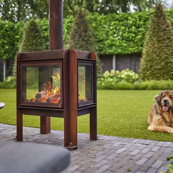 RB73 Fennek 80 Outdoor Stove - Firepits, Chimenea and Outdoor Stoves in Devon and the South West