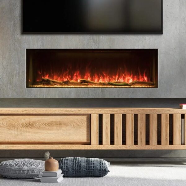 Hunter Electric EF60 Inset Fire. A modern, stylish electric fire from the Hunter Stoves Group.