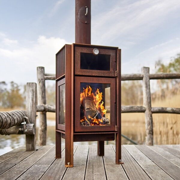 RB73 Quercus Outdoor Stove - Firepits, Chimenea and Outdoors Stoves in Devon and the South West