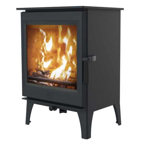 Charnwood Cranmore 5 in Blue - Wood-Burning Stoves in Devon and the South West