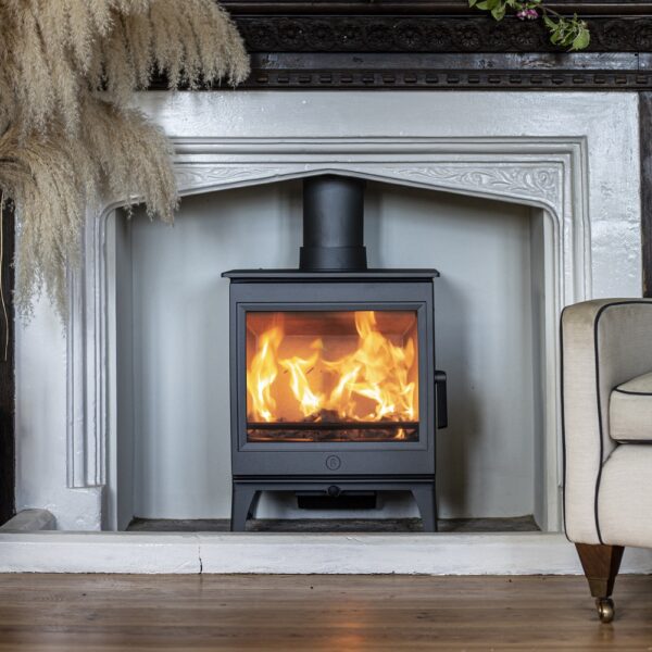 Charnwood Cranmore 7 in Gunmetal - Ex-Display Wood-Burning Stove