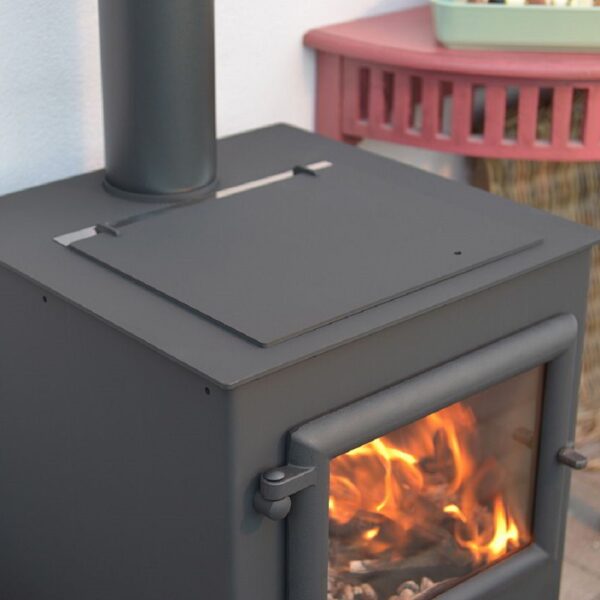 Esse Garden Stove - Outdoor Wood-Burning Fire and Grill - Hotplate Detail