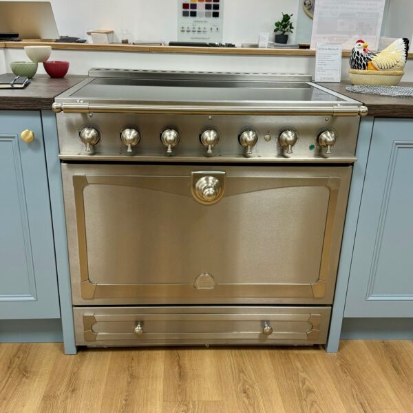 La Cornue CornuFé 90 Albertine in Stainless Steel - Ex-Display Showroom Model with Induction Hob