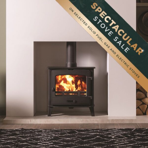 Stovax County 5 Wide Multifuel Stove - Spectacular Stove Sale