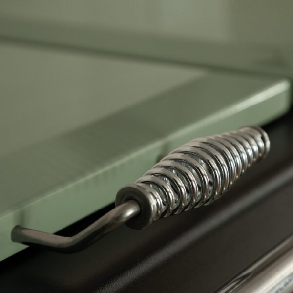 Esse 1000 X PRO in Sage - Electric Range Cooker - Lid Handle Detail