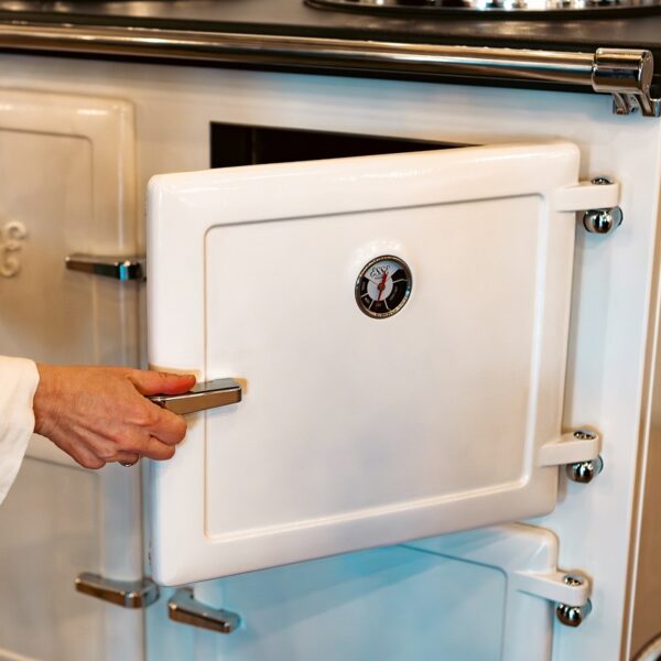 Esse 1000 T PRO in White - Electric Range Cooker - Door Detail Image