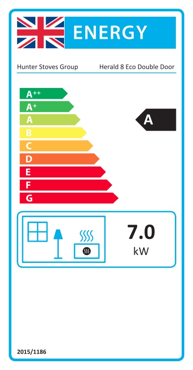 Hunter Herald 8 ECO energy label
