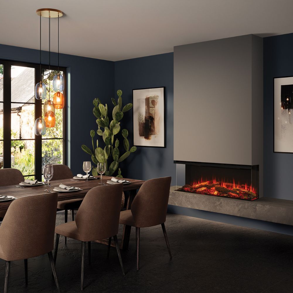 Onyx Avita 120RW inset in dining room setting