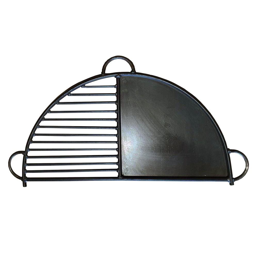 Half Moon BBQ Grill Rack Plate & Bar - Detail Image
